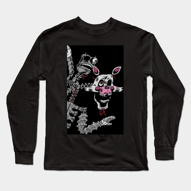 Mangle Long Sleeve T-Shirt by Black Snow Comics